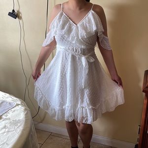 White Dress Size XL